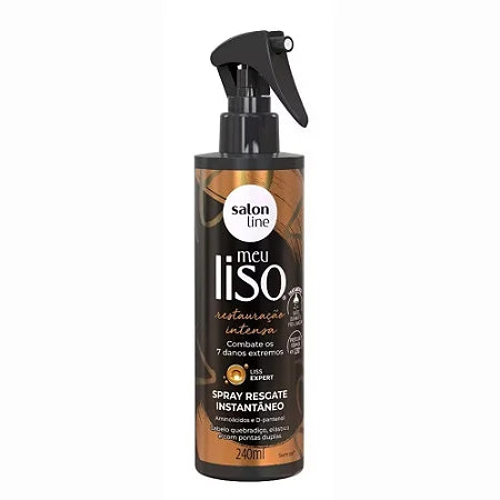 Salon Line Spray Spray Resgate Instantâneo Meu Liso Restauração Intensa (240ml)